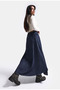 Women's Indigo 7W6-50 Relaxed Fit Maxi Denim Skirt - 3
