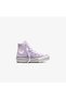 Chuck Taylor All Star Eva Lift Kids' Lilac Sneaker with Floral Pattern