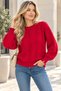 New Season Women's Tassel-Detail Tricot Blouse - 3