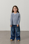 Striped Soft Sweater Baby Blue - 2