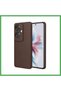 Reno 11F Compatible Case First Silicone - Brown Bezoss