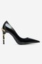 Adriana Black Women's Gold Detailed Heeled Shoes - 5