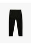 Men Black Plain Trousers - 3