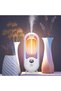 جهاز نشر الزيوت العطرية بالموجات فوق الصوتية بخمس سرعات مع شاشة LED وإضاءة محيطة، معطر هواء أوتوماتيكي للمنزل (يشمل 3 زيوت عطرية) (جهاز نشر العطور + 3 زيوت عطرية) - 6