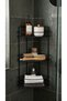 Luxury Thermoplastic Coated 3-Tier Bathroom Corner Shelf Shower Cabin Shampoo Holder Sponge Holder Corner Shelf Organizer - 2