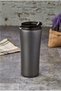 Leak-Proof, Odor-Free, 400 ml Stainless Steel Thermos Flask, School Water Bottle, Picnic Tea Coffee Bottle, Gray - 2