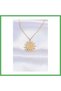 316L Steel Chain Gold Color Eye Sun Design Necklace Bezoss