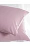 Ciel 100% Cotton Satin 2-Piece Pillowcase - Light Plum - 3