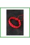 Red Knitted Leather Men's Bracelet Bezoss