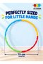 Adjustable Hula Hoop for Kids, Detachable Snap Together Exercise Ring, Lightweight - 4