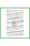 316L Steel Chain Silver Color Pink Stone Detailed Wreath Model Women's Necklace Bezoss