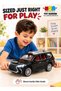 1:24 Scale Diecast Luxury Off-Road SUV Model Car – Metal Pull-Back Toy Car with Lights - 4