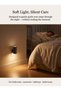 LAYAN 2 Pack LED Plug in Night Light with Remote Control, Smart Light Sensor Dimmable Night Lamp - 3