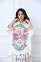 Loose Asymmetrical Length Blouse - 6