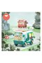 Musical School Bus Toy for Toddlers - 6-in-1 Push & Pull Activity Bus with Xylophone - 4