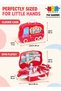 Kids Makeup Toy Set for Girls – Unbreakable Beauty Cosmetic Play Kit, Safe Pretend - 4
