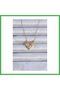 316L Steel Chain Gold Color Zircon Stone Magnetic Necklace Bezoss