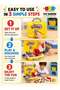 Kids Pretend Play Tool Box Set – Complete Construction Toy Kit with Drill, Hammer - 5