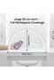 Circuit Green Salon 25W LED Half-Moon Desk Lamp 23" (55cm) – White Aluminium + PS Adjustable - 4
