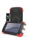 Solar Power Bank 10000mAh Qi Wireless Fast Charge Type-C LED Compass