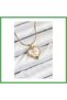 316L Steel Artistic Portrait Model Gold Color Women's Necklace Bezoss