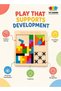 3-in-1 Wooden Puzzle Game - Tangram, Chess, Tic-Tac-Toe - 3