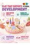 Birthday Party Cake Toys Wooden Play Food Set for Kids and Toddlers Play Kitchen Toys - 3