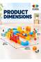 147 PCS Electric Train Set with Magnetic Building Blocks, 3D Cube Track Construction - 4