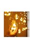 TRASSLE Led Lights for Bedroom, Wish Ball Curtain Lights,300 LED Wishing Ball Curtain Lights, Wall - 3