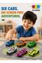 6 Pcs Diecast Alloy Pull Back Cars Set | Mini Toy Vehicles for Kids | Durable Small Cars