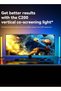 ALAMAREQ Gaming Monitor Led Backlights, LED Strip Light Sync with Screen Color & Music for Games - 5