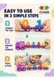 Magnetic Small Train Number Set – 21-Piece Educational Toy for Kids, Colorful Magnetic - 5