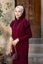 Elf Croplu Dress Burgundy - 2
