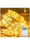 Chocisong 50LEDs Ramadan Fairy Lights, 5M Fairy Lights, Silver Wire, Battery Operated, 2 Modes, for
