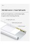 YQINU Motion Sensor Light Under Cabinet Light 3 Colors 2500mAh Rechargeable Wireless Closet - 2