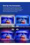 LED Lightstrip 5.2M Kit, 4D TV Screen Mirror Camera | Backlight for up to 85" TV Monitor - 4