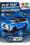 Off Road R/C Model Car, Full Function Remote Control Toy Car with Cool Lights, Battery - 3