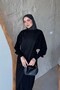 Aryel Belted Dress Black - 4