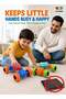 Pack of 2 Pull-Back Stunt Cars – Assorted Colors | Inertia Drive Monster Vehicles with - 2