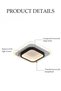 DUNISO LED Ceiling Light,Ceiling Lamp,Square Corridor Light,Tri colored light,Adjustable,Suitable - 3