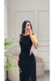 فستان سهرة مخمل بتل - 4