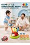 3-in-1 Outdoor & Indoor Toy Set for Kids – Musical Jump, Ring Toss Game & Rocket - 2