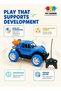 Remote Control Car with Water Spray Mist and Rear LED Light, 2.4GHz Rechargeable All - 3