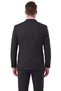 Men's Slim Fit Herringbone Gray Dark Navy Winter Suit - Double Button Sport Stylish 2703329 - 5