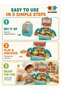Kids Kitchen Play Set – Fashion Cooking Toy with Sink, Food Accessories & Water Function - 5