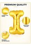 Giant Gold Letter I Balloon Foil Helium Big Single Mylar Balloon Birthday Party - 5