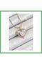 316L Steel Chain Purple Artistic Portrait Pearl Detailed Daisy Figured Model Bezoss