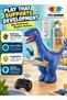 2.4G Remote Control Inflatable Dinosaur Toy for Kids, Giant Walking RC Dinosaur with - 3