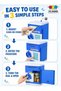 Electronic Money Bank for Kids - Password Lock, Auto Scroll Savings Box & Mini ATM Coin - 5