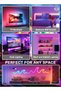 BASILKIT 5 Meter Neon LED Strip Light , RGB Light Strip, Music Sync, App & Remote Control, Smart - 4